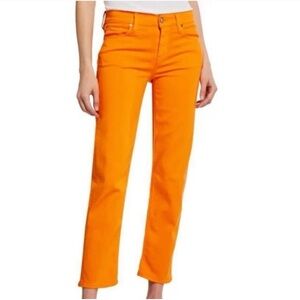 Hudson Jeans Nico Women's Orange Straight Leg